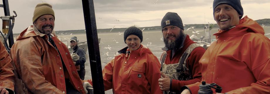 A family of fishermen