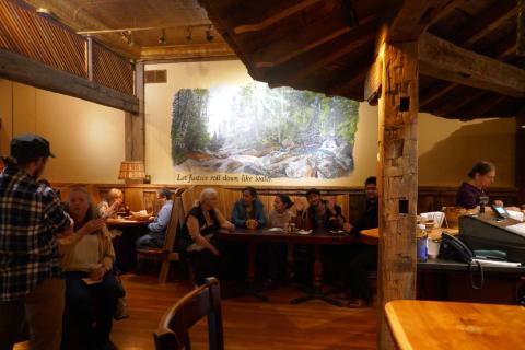 Folks feel at home here.