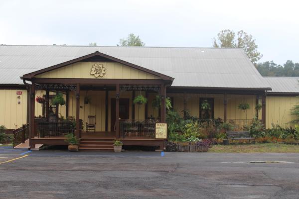 View of the entrance